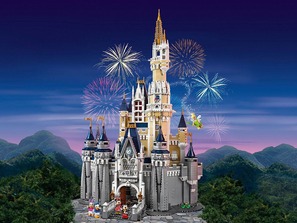Замок LEGO Disney Castle