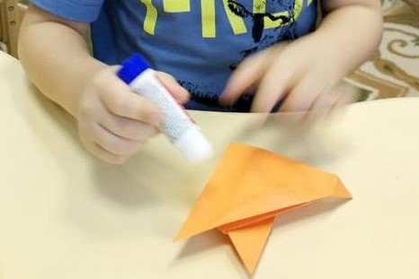 Ход выполнения оригами