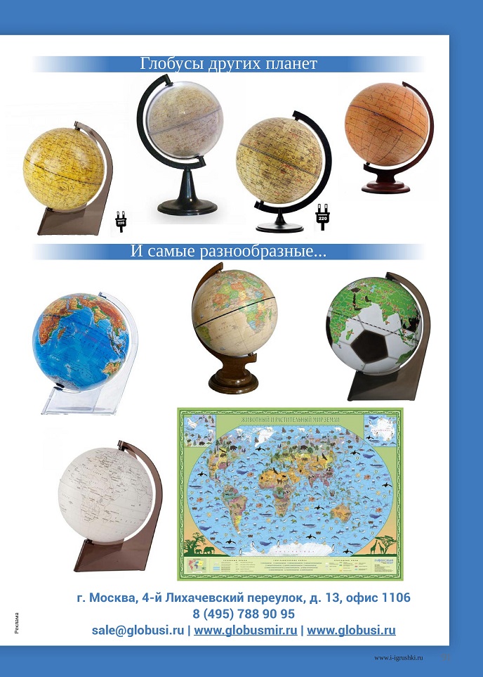 Весь мир глобусов Весь мир глобусов