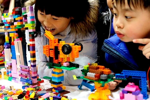 Магазины LEGO в Китае