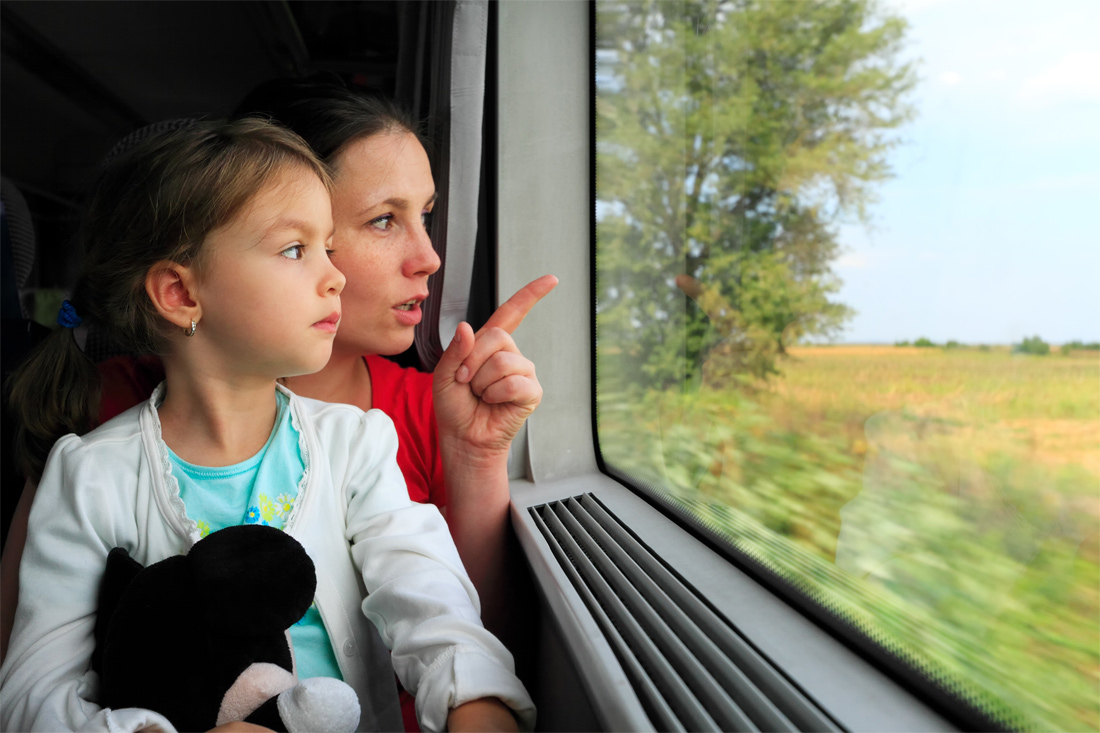 Чем занять детей в поезде
