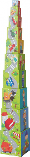Комплект картонных кубиков «Машинки»