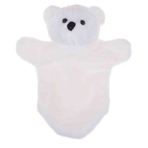 Рукавичка - игрушка «Медвежонок» белый