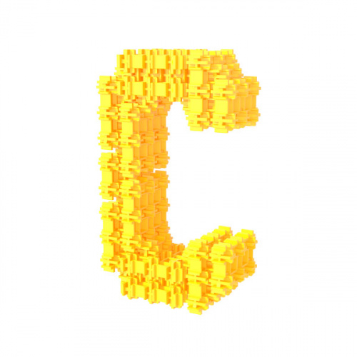 Набор «Желтая буква», 82 дет.