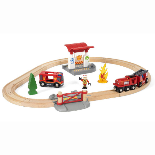 Развивающая игрушка «Пожарная станция»