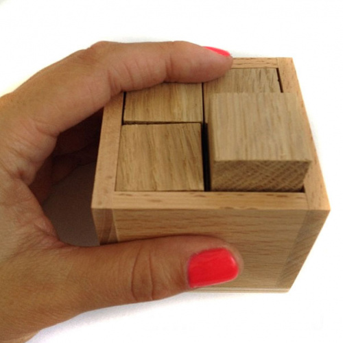 Деревянная головоломка «Кубик для начинающих»