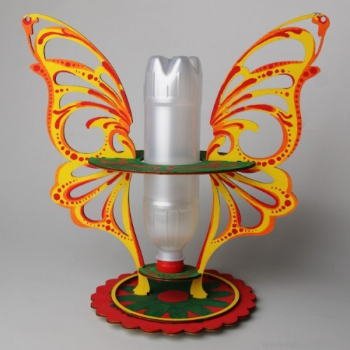 Сборная модель «Универсальная кормушка-бабочка»
