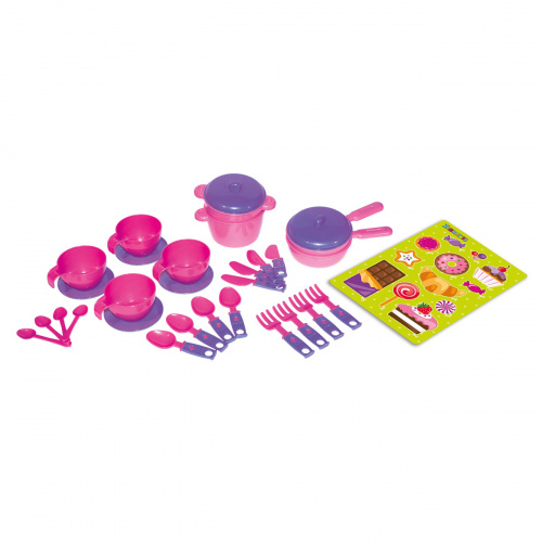 Игровой набор «Детская игрушечная обеденная посуда»