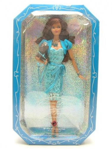 Коллекционная кукла Барби «Драгоценный камень. Мисс Бирюза»