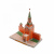 Сборная модель из картона «Спасская Башня Московского Кремля»