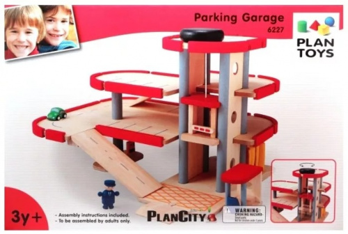 "Паркинг"  игрушка деревянная