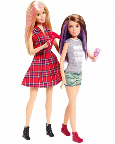 Куклы-сестры Skipper и Barbie