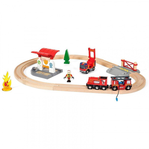 Развивающая игрушка «Пожарная станция»