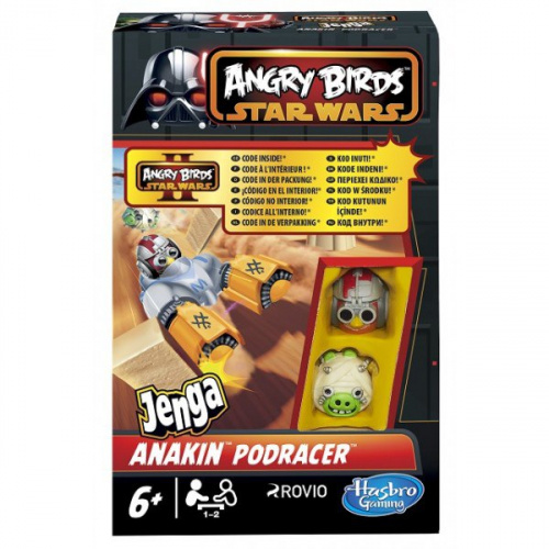 Настольная игра Angry Birds «Гонщики. Звёздный истребитель»