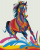 Картина по номерам «Радужный конь»