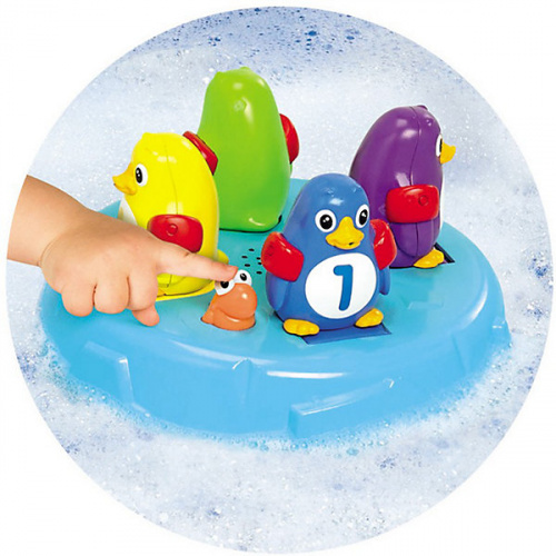 Игрушка для купания «Остров пингвинов-прыгунов»