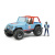 Внедорожник Jeep Cross country Racer (цвет голубой) с фигуркой водителя