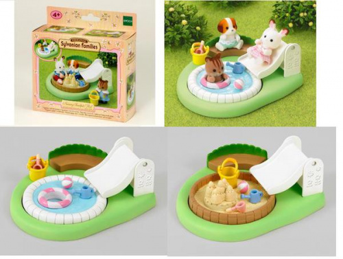 Игровой набор «Бассейн и песочница для малышей»
