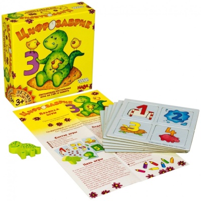 Настольная игра «Цифрозаврик», Hobby World Настольная игра «Цифрозаврик», Hobby World