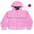 Куртка спортивная розовая из велюра