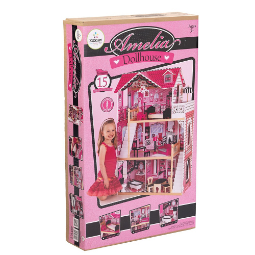 Кукольный домик с мебелью «Амелия»