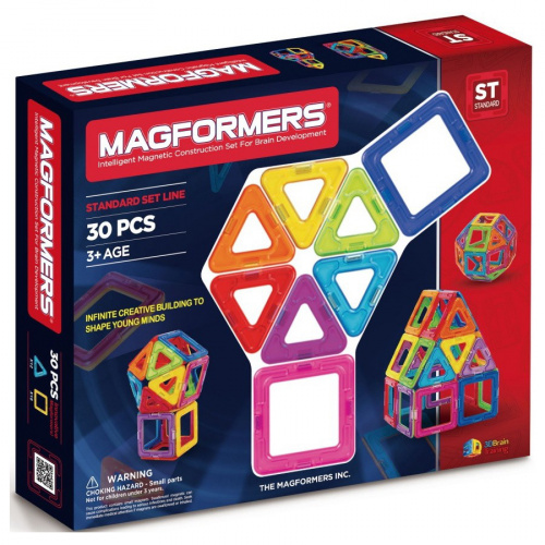 Магнитный конструктор «Magformers Rainbow 30»
