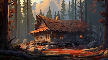 Баба-Яга и жихарь Баба-Яга и жихарь