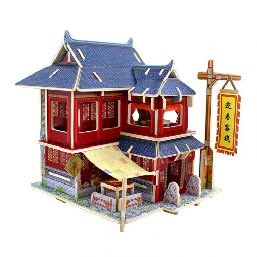 3D-пазлы «Отель» серия «домики Китая»