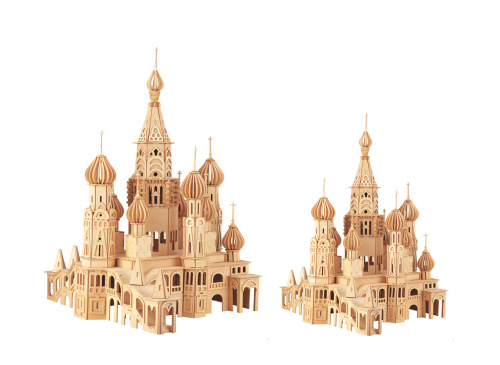 Сборная деревянная модель «Церковь» 