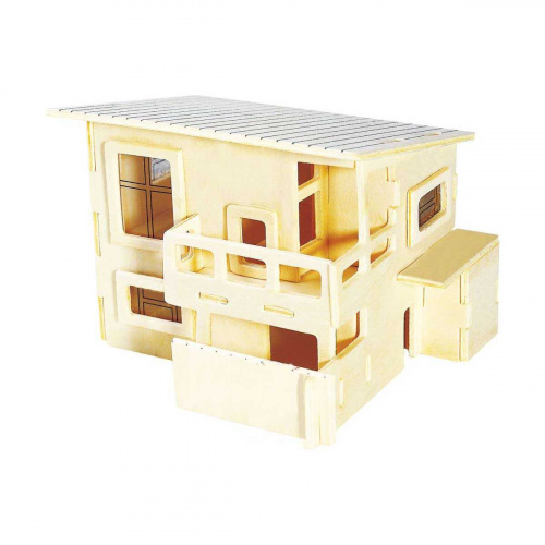 Сборная деревянная модель "Летний домик", набор для конструирования