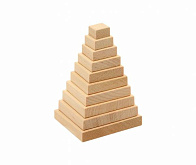 Деревянная пирамидка «Квадрат»