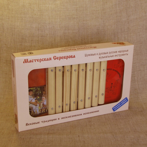 Ксилофон диатонический, 8 пластин
