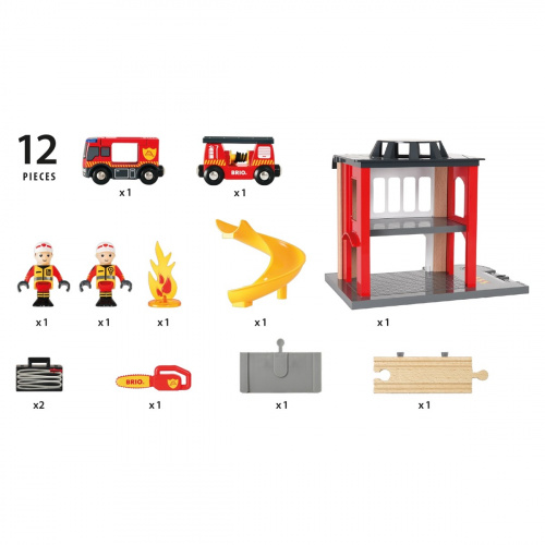 Развивающая игрушка «Пожарное отделение»