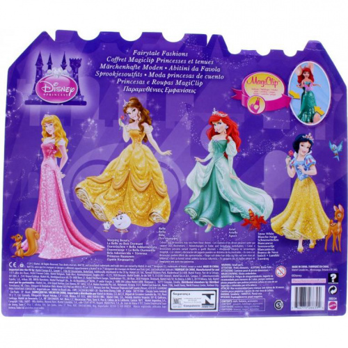 Подарочный набор с мини-куклами «Принцессы-модницы»