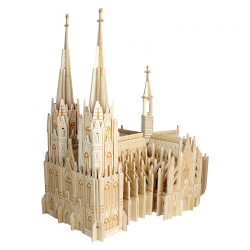 Сборная деревянная модель «Храм Саграда Фамилия»