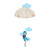 Набор киригами «Девочки с парашютами»