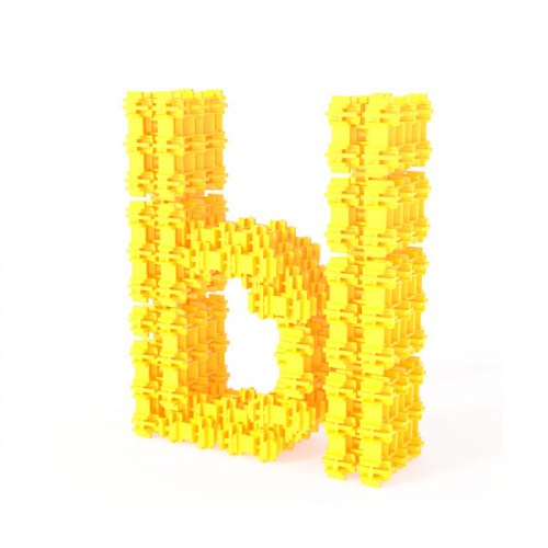 Набор «Желтая буква», 82 дет.