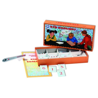 Настольная игра «Кто больше?» Настольная игра «Кто больше?»
