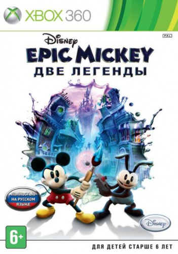 Игра для Xbox 360 «Disney's Epic Mickey 2: The Power of Two»