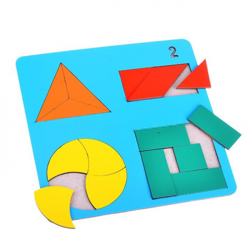 Развивающая игра «Веселая геометрия 2»
