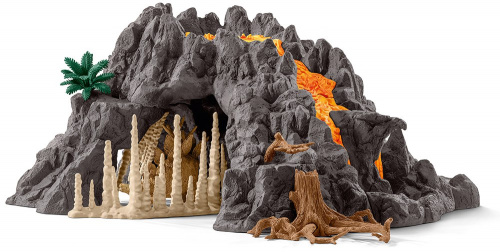 Игровой набор «Гигантский вулкан с динозаврами»
