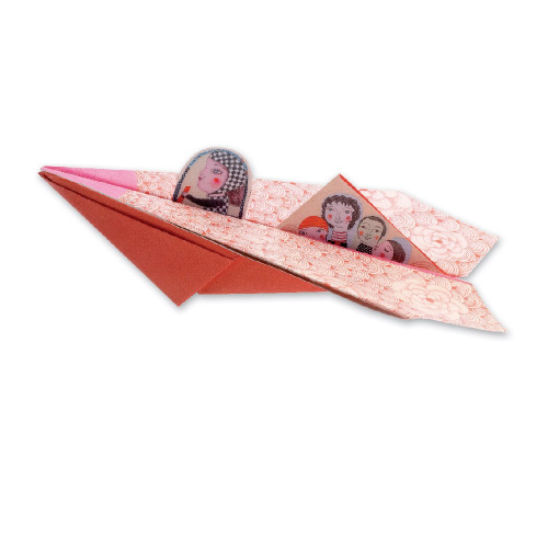 Оригами «Кокетливые авиаторы»