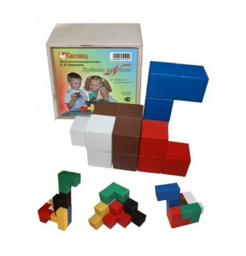 Набор геометрических фигур «Кубики для всех»