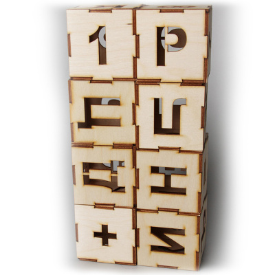 Набор для творчества «Кубики с алфавитом и цифрами»