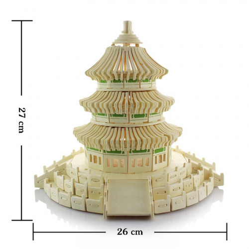 Сборная деревянная модель «Храм неба»