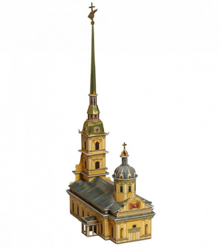 Сборная модель из картона «Петропавловский собор»