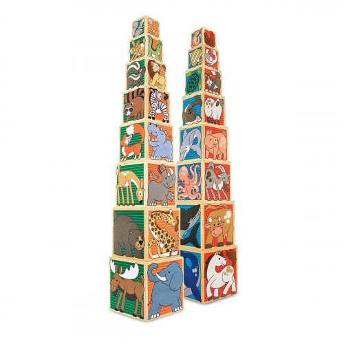 Деревянные кубики «Животные»