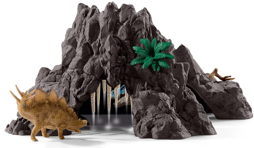 Игровой набор «Гигантский вулкан с динозаврами»