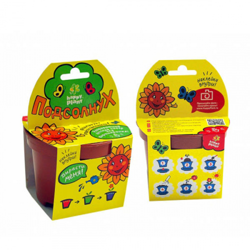 Набор для выращивания «Цветочные горшочки для детей»