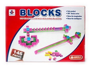 Конструктор пластиковый "Строительные блоки", бренд Shunsheng Конструктор пластиковый "Строительные блоки", бренд Shunsheng